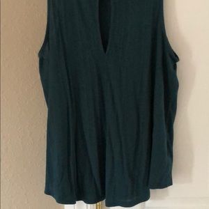 Fee people green top